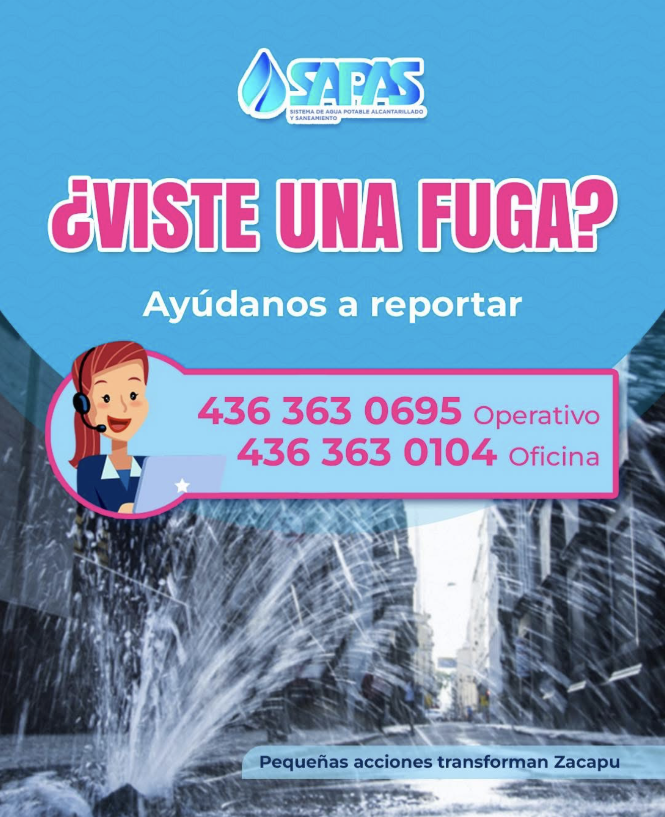 Reporte Ciudadano SAPAS